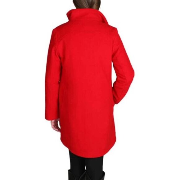 Pendleton Coat Womens Small Jacket Campbell Peacoat Cascade Wool Warm Red - Picture 3 of 8